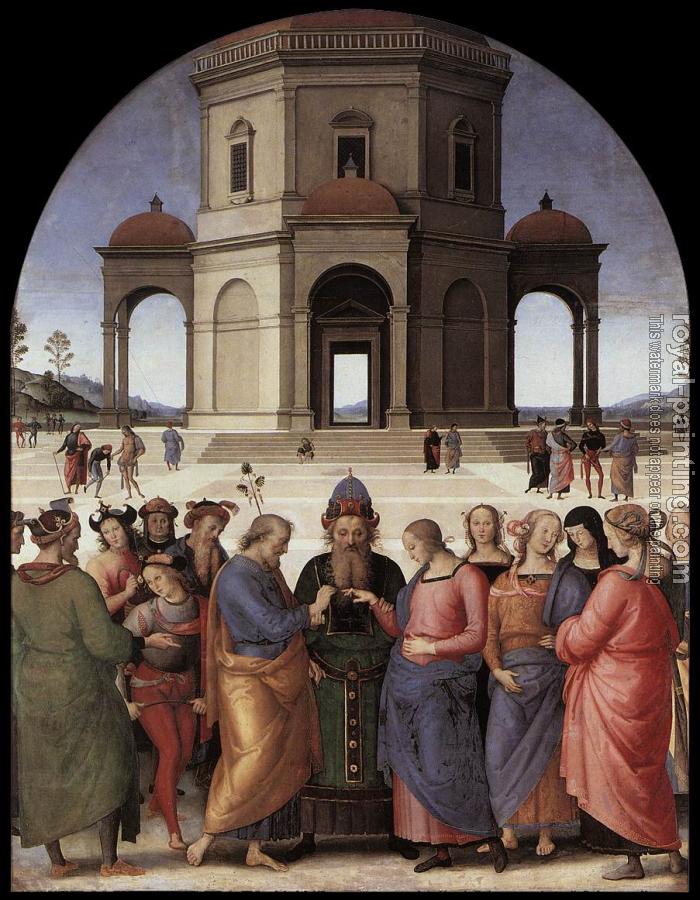 Pietro Perugino : Marriage of the Virgin